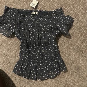 Abercrombie and Fitch off the shoulder top